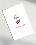 Load image into Gallery viewer, Father’s Day Card for Dad | Rare Kind of Dad Card