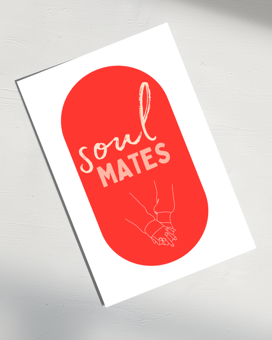 Soul Mates - Valentine's Day Card