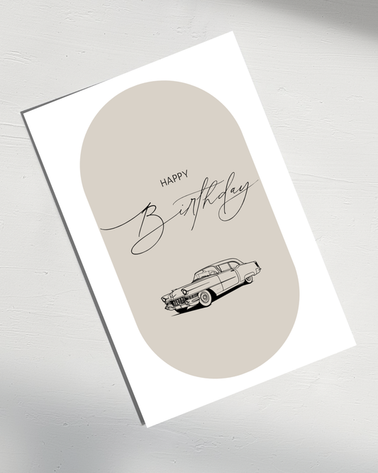 Happy Birthday - Driven By Moments Range