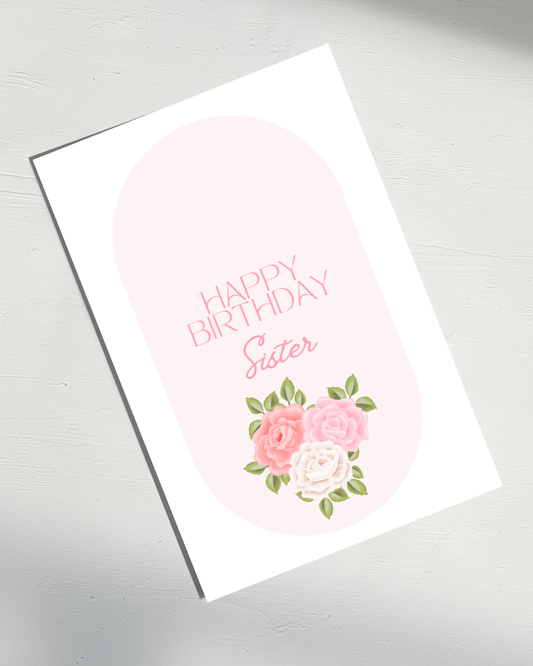 Happy Birthday - Sister